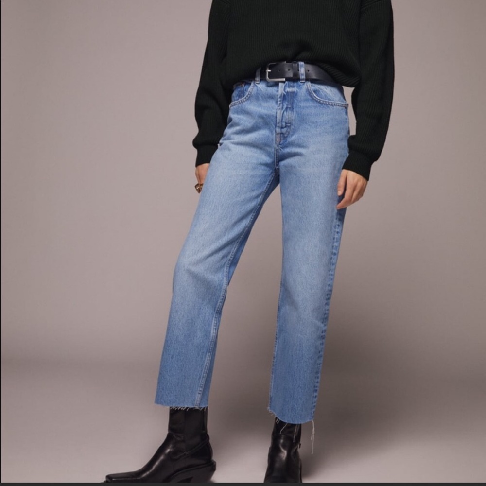 Zara straight leg jeans